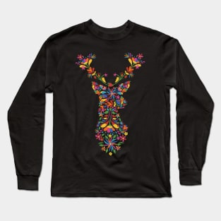 flower deer Long Sleeve T-Shirt